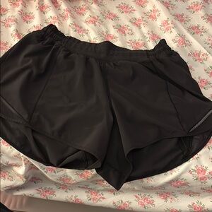 Lulu- Black Women's Athletic Shorts